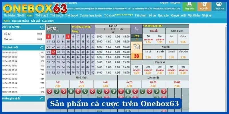 Nhà cái Onebox63 uy tín